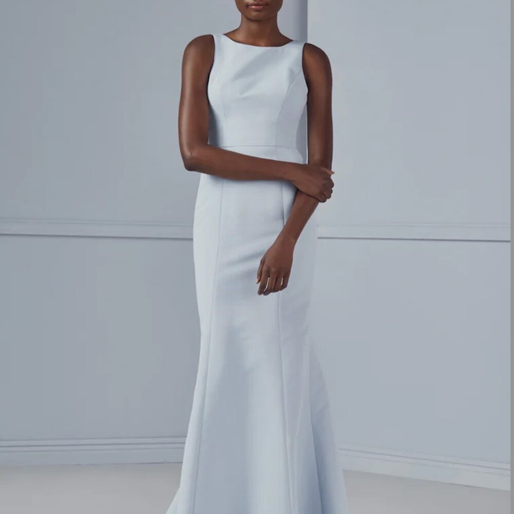 Amsale Bridesmaid Dress Eugenia in Dusk - size 2